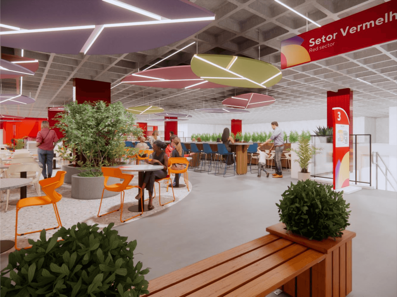 Interior do Estação Fashion 4